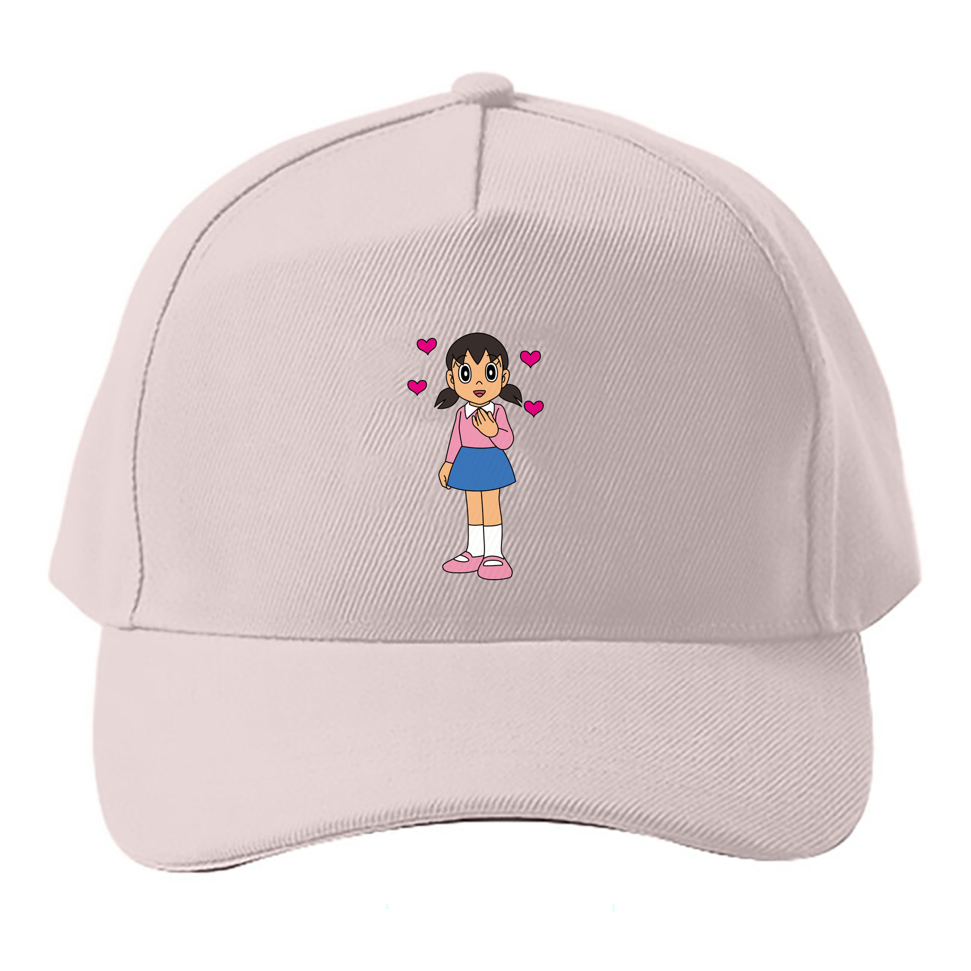 （画像用） ドラえもん みなもと しずか Doraemon Shizuka Minamoto ベースボールキャップ 綿100％ 男女兼用 帽子 スポーツ